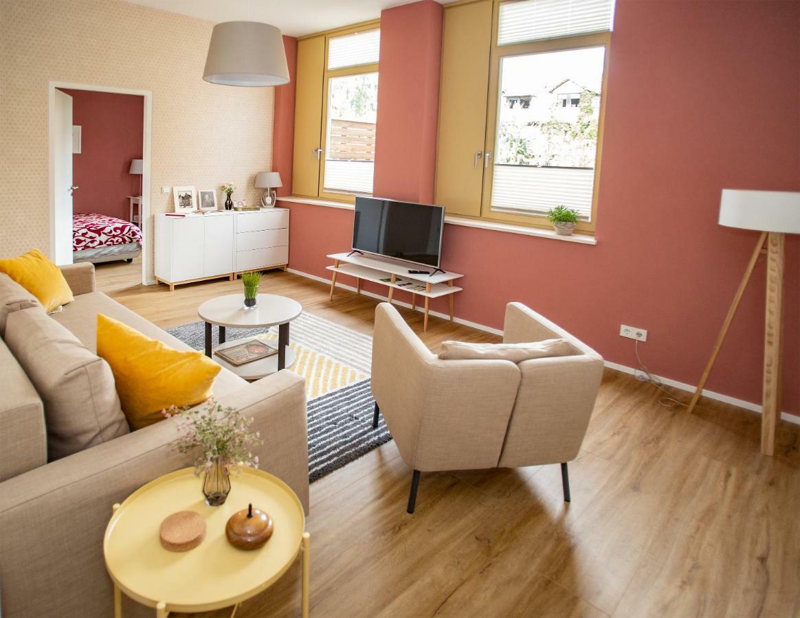 Eckhof Domizil - Grosszuegige Ferienwohnung Mit Kleinem Garten In Der Altstadt Von Гота Екстер'єр фото